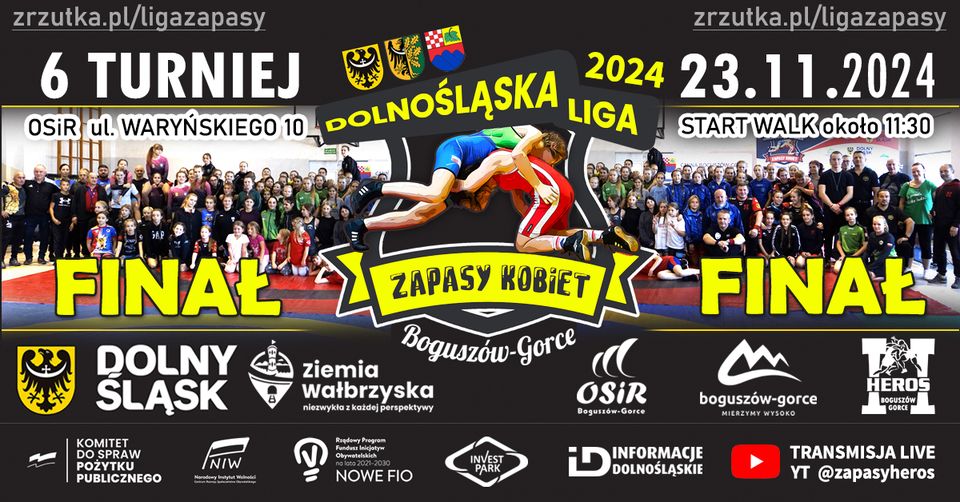 Dolnośląska Liga w Zapasach Kobiet 2023 - edycja 6 - Finał