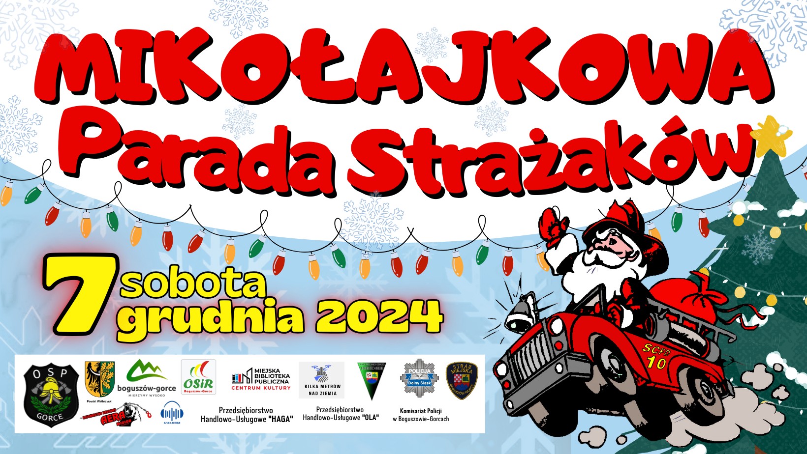 Mikołajowa Parada Strażaków